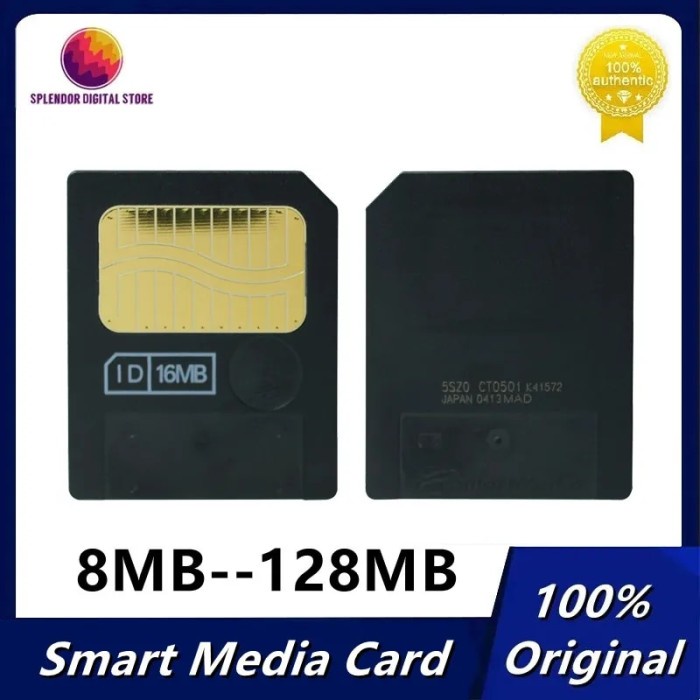 Original Smart Media Card 8Mb 16Mb 32Mb 64Mb 128Mb Sm Memory Card
