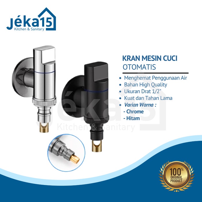 Kran Air Mesin Cuci Otomatis