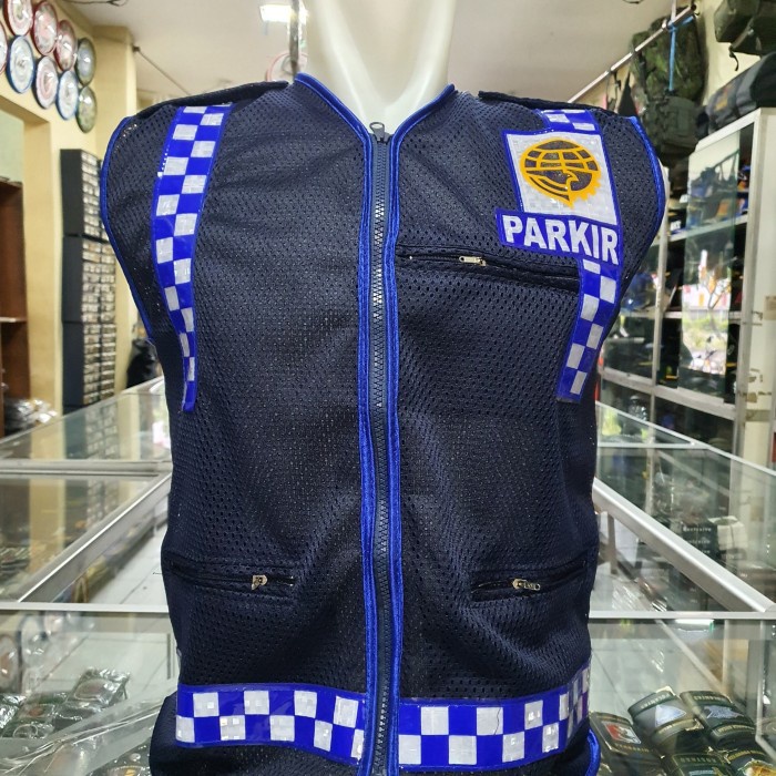 Rompi Jaring Tukang Parkir Rompi jaring Parkir Biru Rompi Parkir jaring