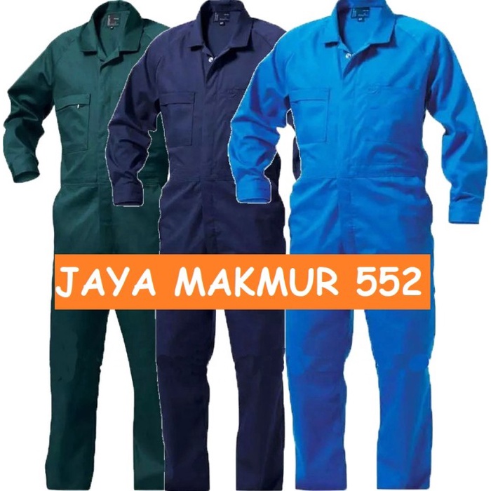 Wearpack / katelpak / coverall seragam bengkel Polos