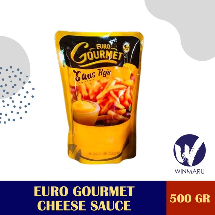 

Sale! Euro Gourmet Cheese Sauce / Saos Keju 500Gr