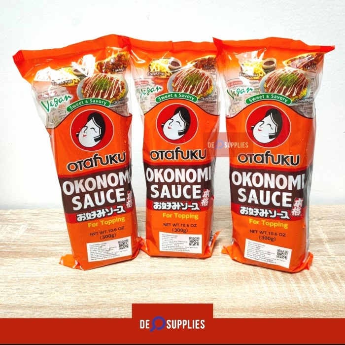 

Sale! Otafuku Okonomi Sauce Kokusai 300Gr - Saus Okonomiyaki Jepang Premium