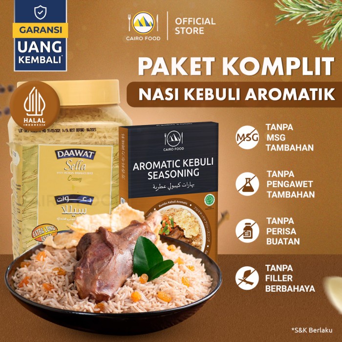 

Sale! Bundle Bumbu Kebuli Dan Beras Basmati