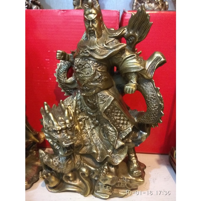 kwankong logam tembaga kuningan 10 inch