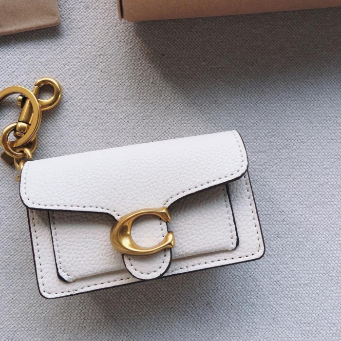 

Terlaris Bag Charm Cach C4416 Mini Tabby Card Case White SALE