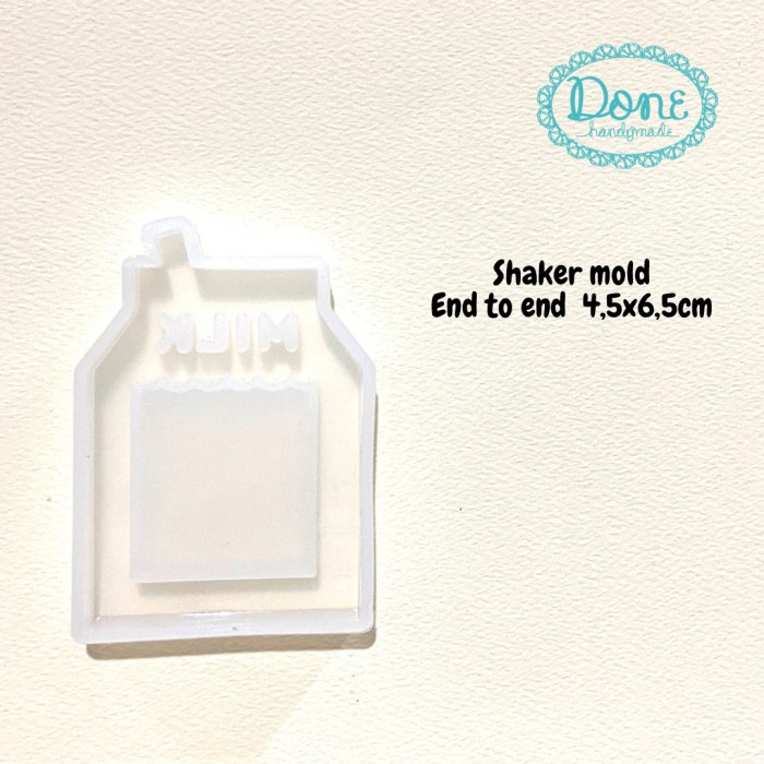 

Terlaris Shaker Mold kotak susu cetakan resin pernak pernik keychain SALE