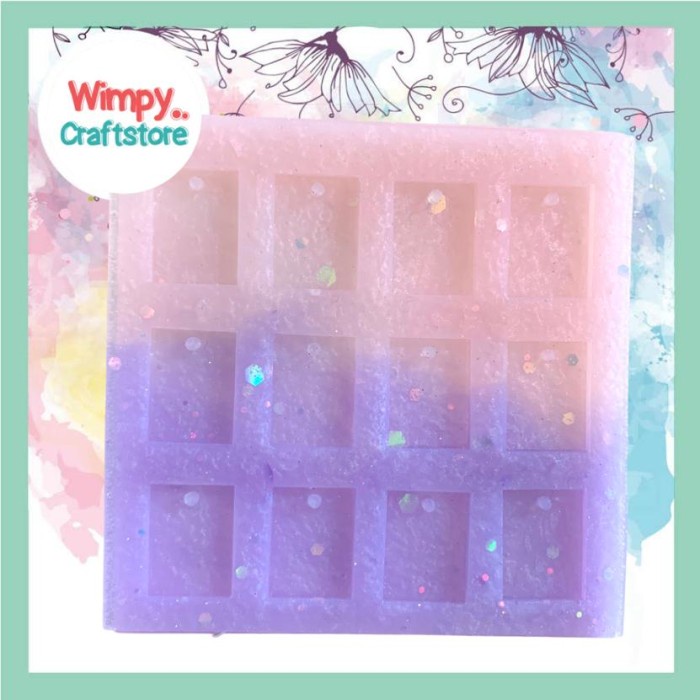 

Terlaris Cetakan Anting Resin Charm 1 Cetakan Silicone Resin Mold Art Craft SALE