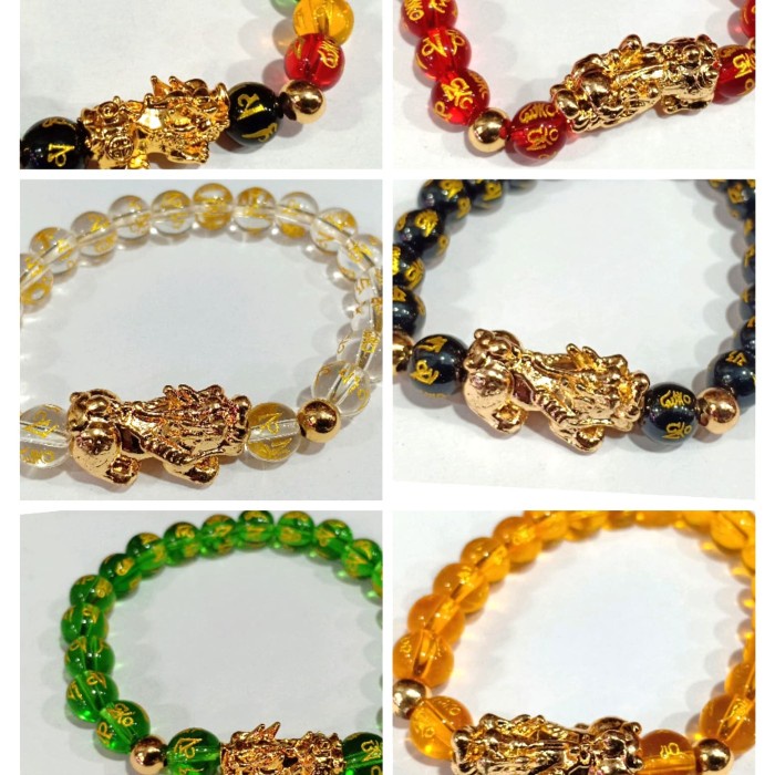 

Terlaris gelang piyao pixiu aksara mantra tibetan vajrayana SALE