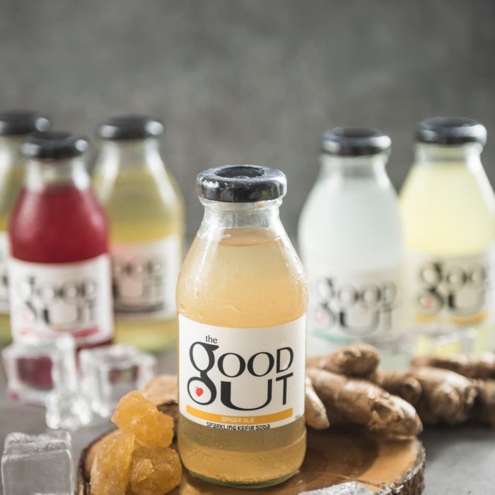 

The Good Gut : Sparkling Water Kefir Ginger Ale 280gr