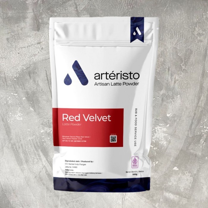 

Arteristo Red Velvet Premium Powder Drink 500gr - No Sugar Tanpa Gula Bubuk Minuman Aneka Rasa