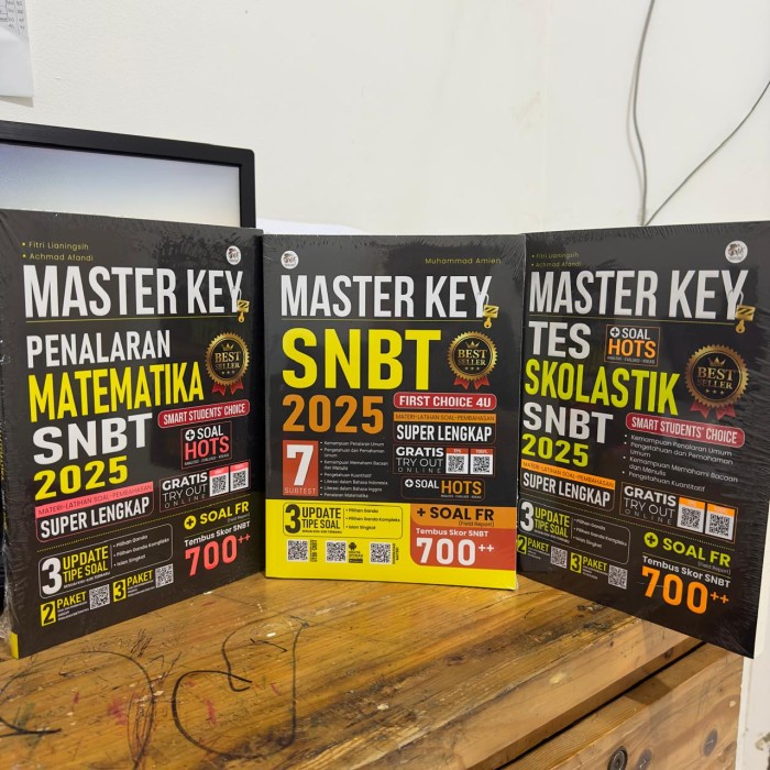 

SALE !!! MASTER KEY TES SKOLASTIK / PENALARAN MATEMATIKA SNBT 2025 READYY