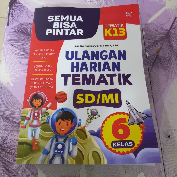 

SALE !!! JUAL BUKU SEMUA BISA PINTAR ULANGAN HARIAN TEMATIK SD MI KELAS 6 READYY