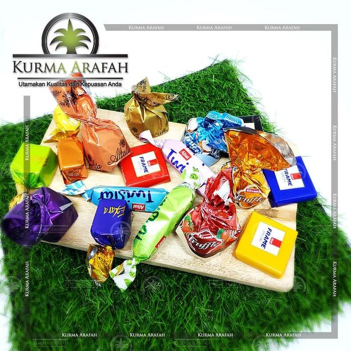 

SALE !!! COKLAT ARAB MIX / COKLAT OLEH OLEH HAJI CHOCOLATE FOOD SNACK COKELAT MAKANAN CEMILAN
