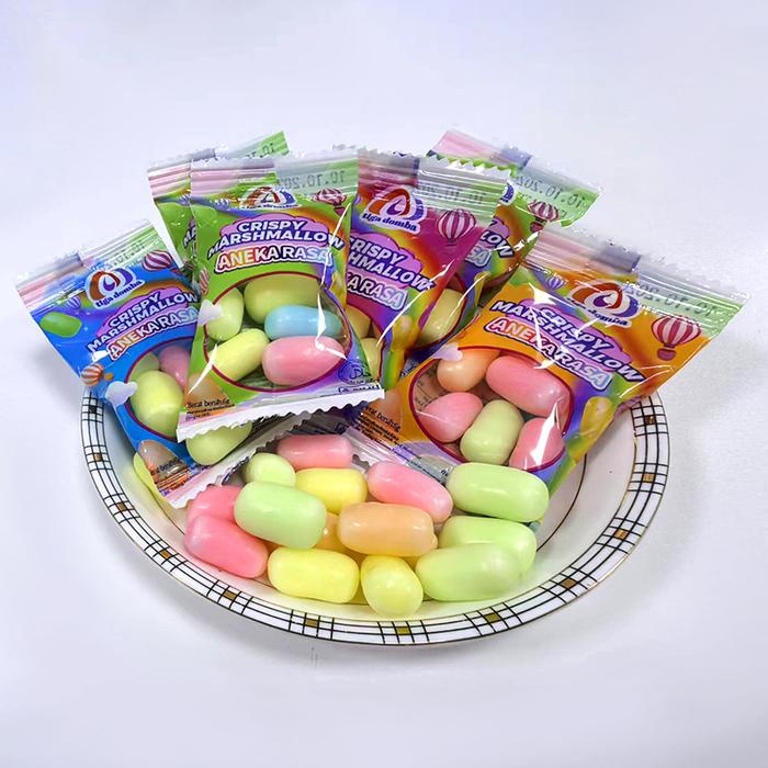 

SALE !!! HALAL3 BOX @90 PCS-CRISPY MARSHMALLOW-ANEKA RASA BUAH: STROBERI, LEMON, JERUK, APEL, DAN