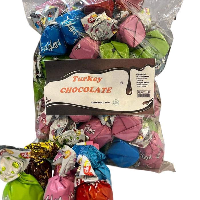 

SALE !!! COKLAT TRAFFLINE 1KG COKLAT ARAB MIX OLEH OLEH HAJI DAN UMROH COKELAT MANIS MAKANAN FOOD