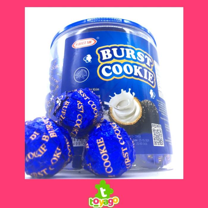 

SALE !!! WAFER BULAT SALUT COKLAT ISI KRIM SWEET ME BURST COOKIE 50 PCS GROSIR MURAH ( BURST COOKIE
