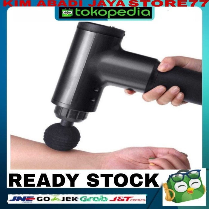alat terapi pijat fascial massage gun alat pijat getar portable