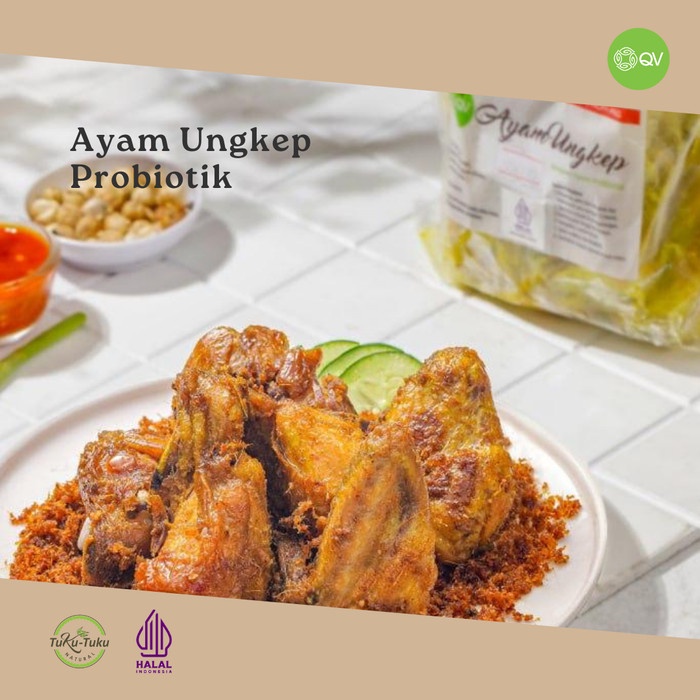 

Tersedia Ayam Probiotik Ungkep Goreng Isi 10
