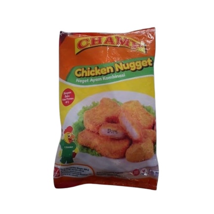 

SALE PROMO CHAMP NUGGET AYAM KOMBINASI 900 GR READYY