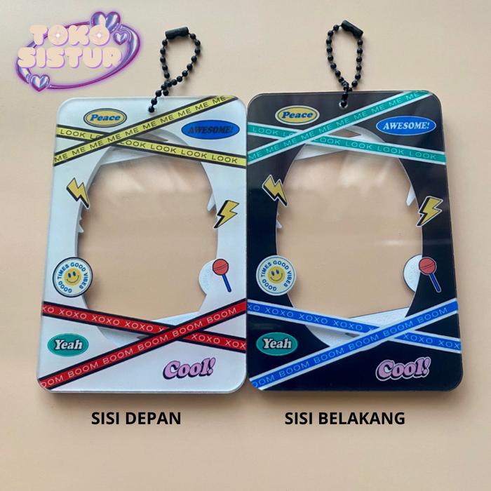 

SALE TERBARU CAHOL ACRYLIC KIYOWOK 2 SISI / 2 SIDE PHOTOCARD HOLDER 2 SISI 2 SIDE KPOP TRANSPARENT