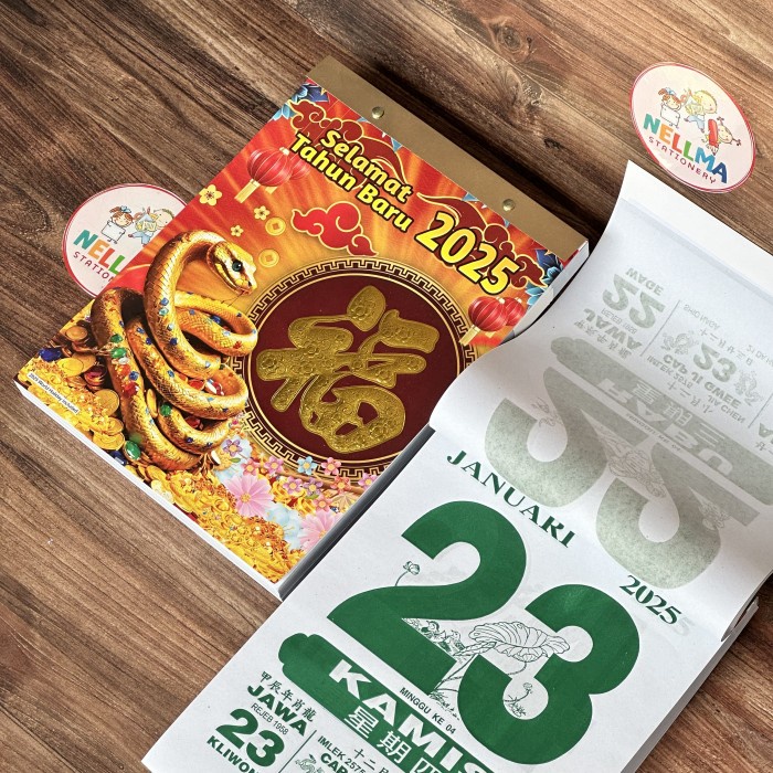

SALE TERHOTT KALENDER HARIAN BESAR 2025 PLUS TATAKAN READYY