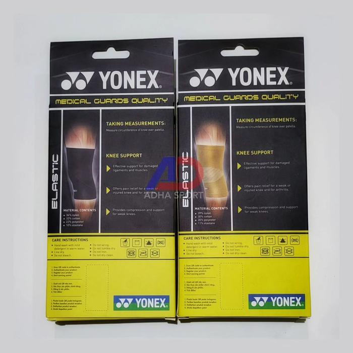 Promo Yonex Knee Support Srg 611 Elastic Deker Lutut Siku Badminton Original Bulutangkis Packing