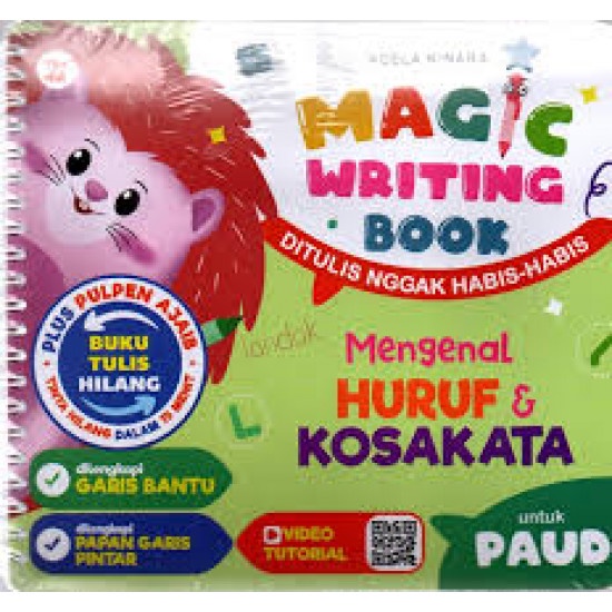 MAGIC WRITING BOOK HURUF DAN KOSAKATA