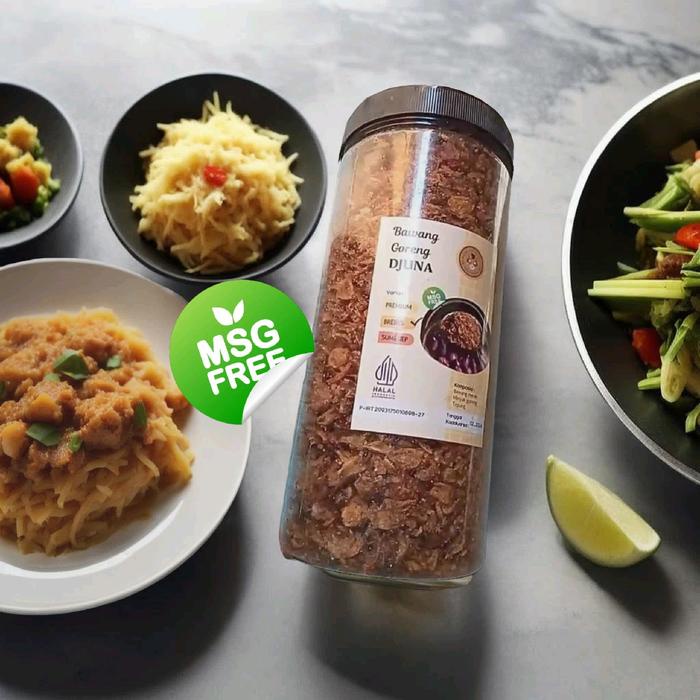 

SALE !!! BAWANG GORENG ASLI SUMENEP SUPER 450GR TANPA MSG MASAKAN SPICES REMPAH BAHAN INSTAN READYY