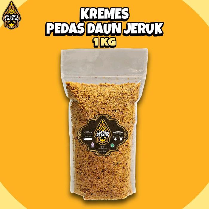 

SALE !!! KREMES KRATON - 1KG KREMES PEDAS DAUN JERUK READYY