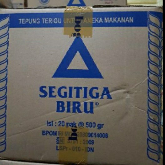 

SALE !!! TERIGU SEGITIGA BIRU PER DUS 500 GRAM READYY