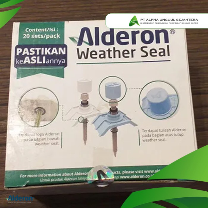 promoHebatGan- SKRUP ALDERON SKRUP ROOFING WEATHER SEAL 1 PACK