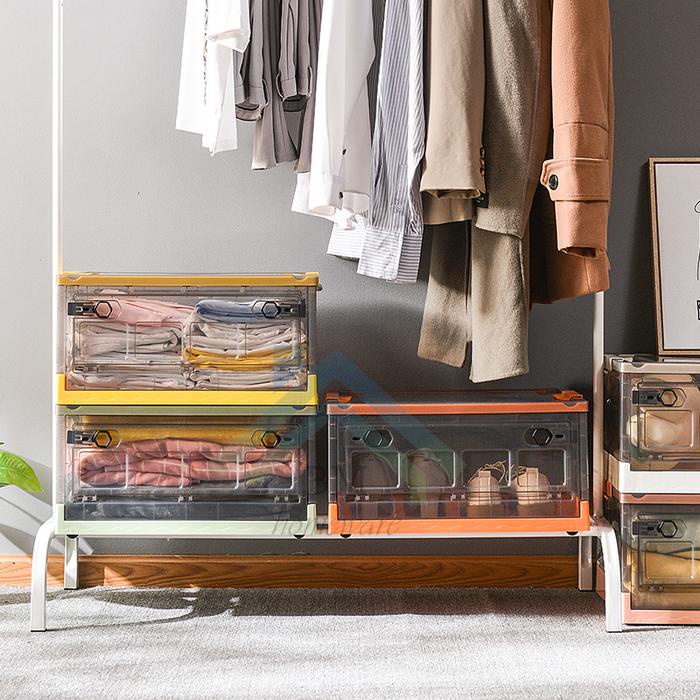 Kotak Lipat / Storage Box Lipat / Folding Container Box / Tempat Baju / Lemari Baju Plastik