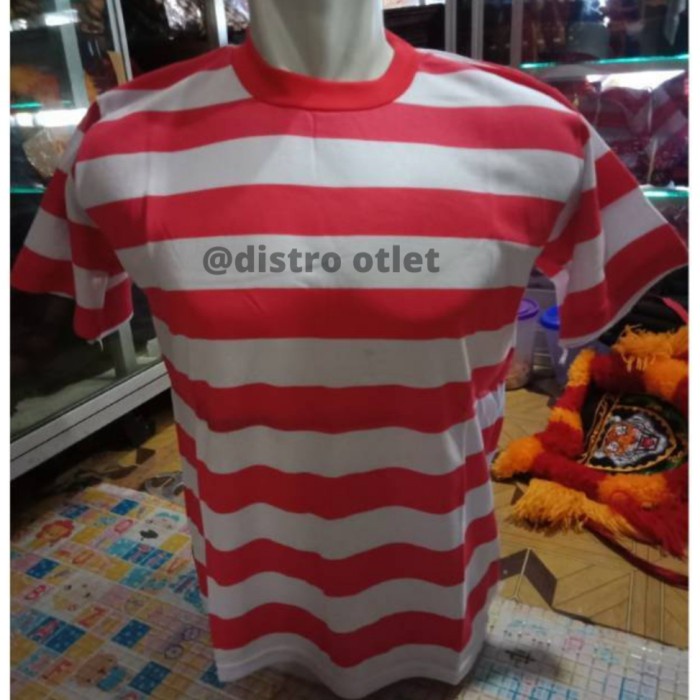 STOK TERBATAS Kaos Sakera Madura Lorek Merah Putih Sakera Baju adat Madura Dewasa