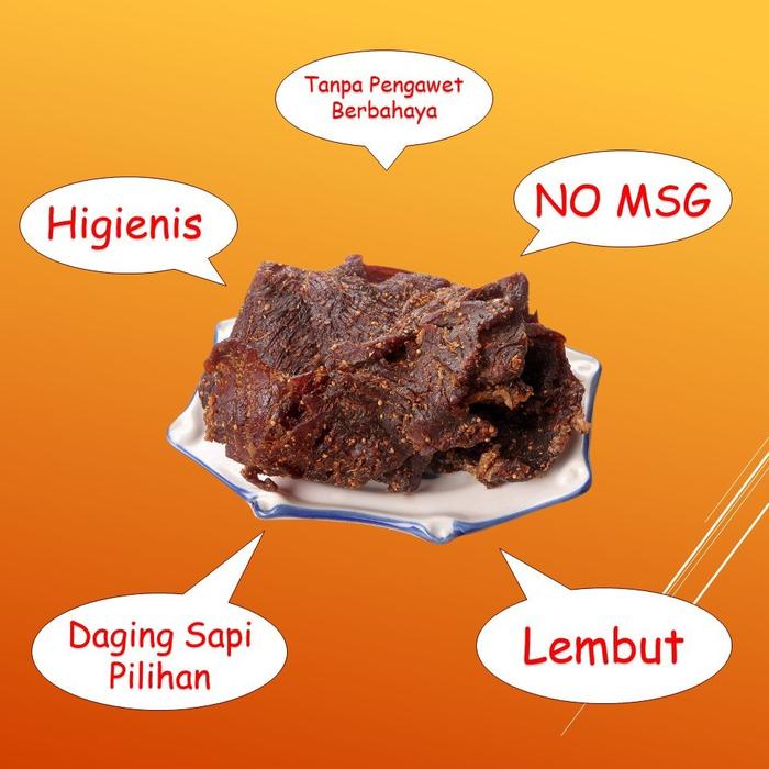 

SALE !!! DENDENG SAPI KERING BOYOLALI CAP ELANG SIAP GORENG 250 G READYY