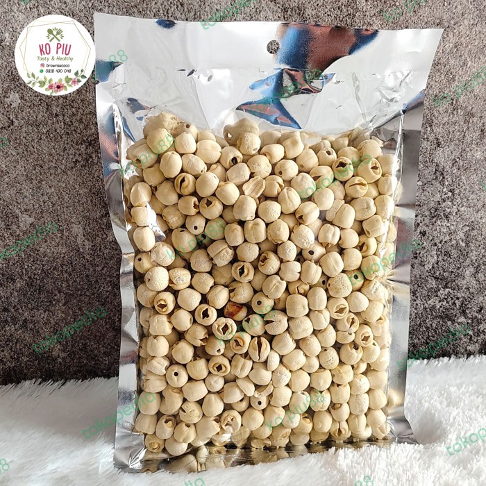 

SALE !!! LIAN ZHI / BIJI TERATAI / WHITE LOTUS SEED 500GR READYY
