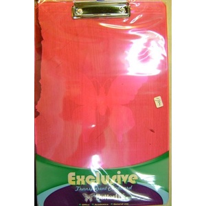 

Clipboard / Papan Jalan - Butterfly - Transparent (per Carton 24 pcs)
