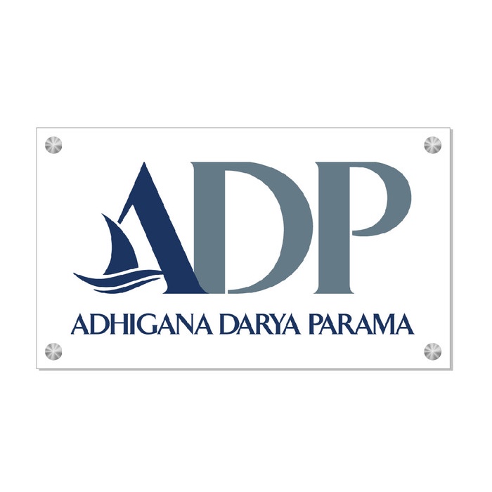 

Papan Nama akrilik custom PT ADP