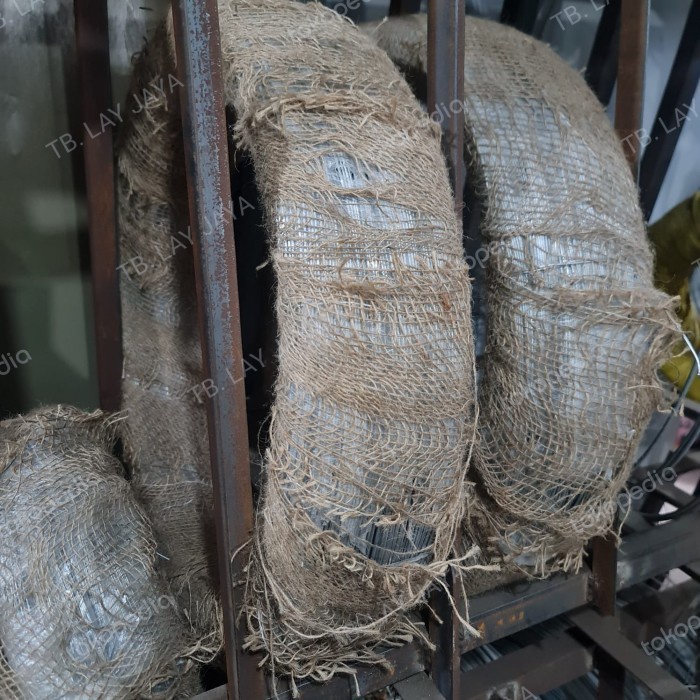 Kawat Galvanis BWG14 (2mm) / Kawat putih / kawat seng