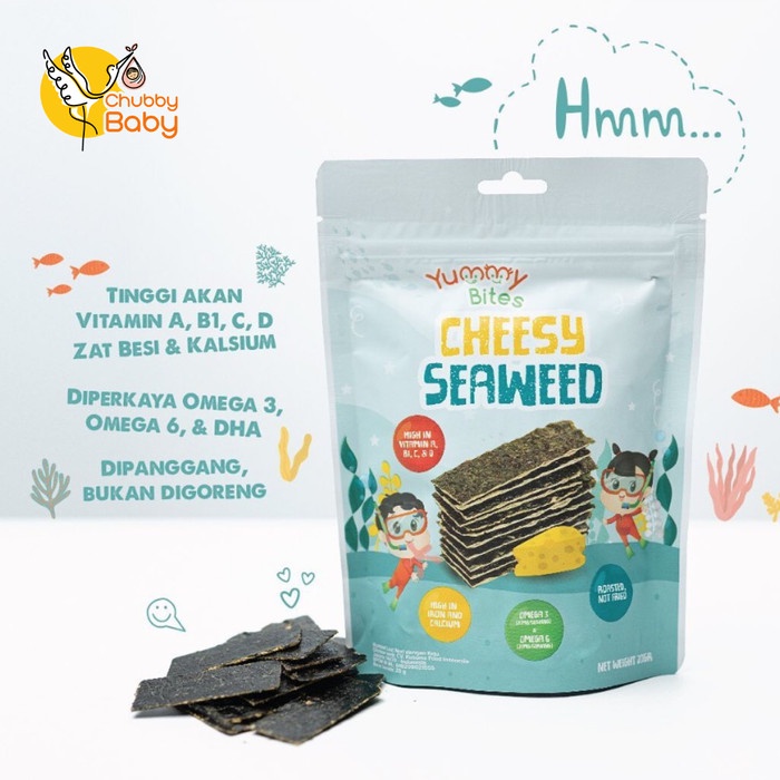Yummy Bites Cheesy Seaweed 20Gr