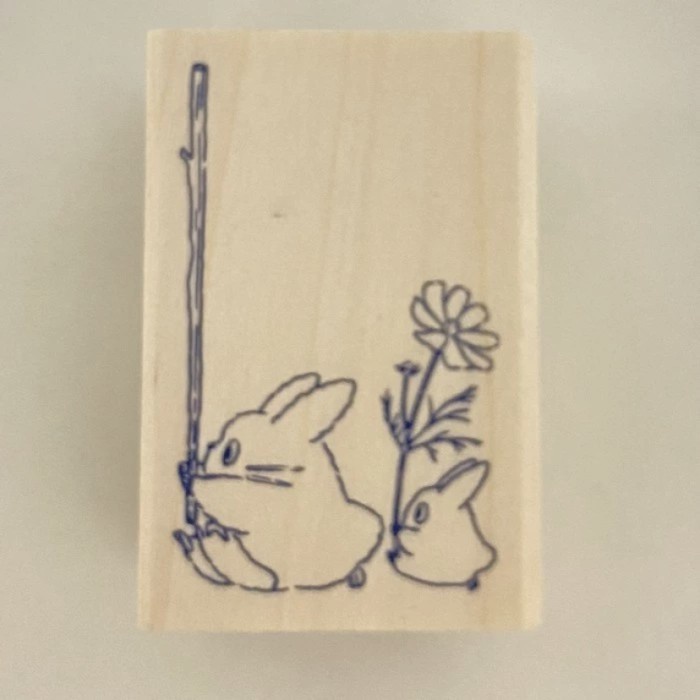 

Stamp ink totoro ghibli japan original stempel