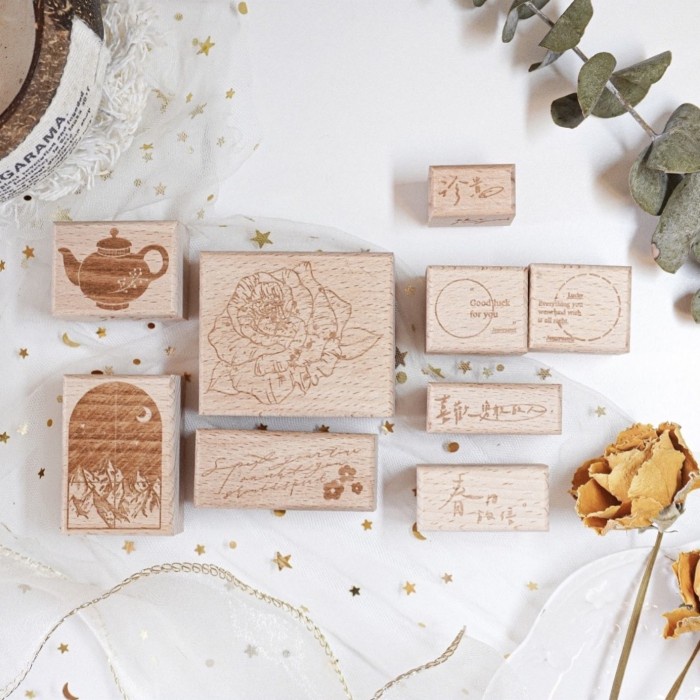 

Jennyuanzi Vol.3 Rubber Stamp Set