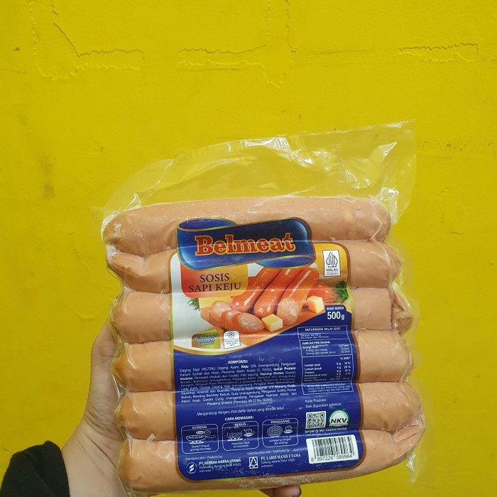 

DISKON BELMEAT SOSIS SAPI KEJU 500GR READYY