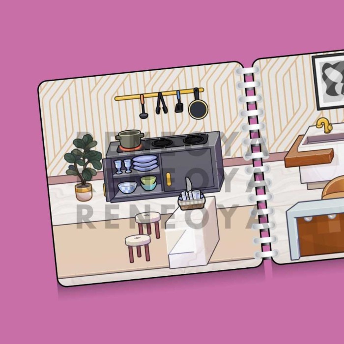 PAPER DOLL HOUSE AVATAR WORLD MAINAN ANAK BONGKAR PASANG AVATAR WORLD