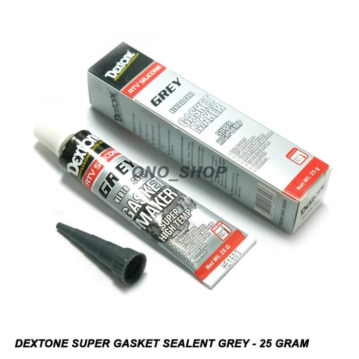 Dextone Super Gasket Sealent RTV Silicone Neutral Cure Grey - 25 Gram