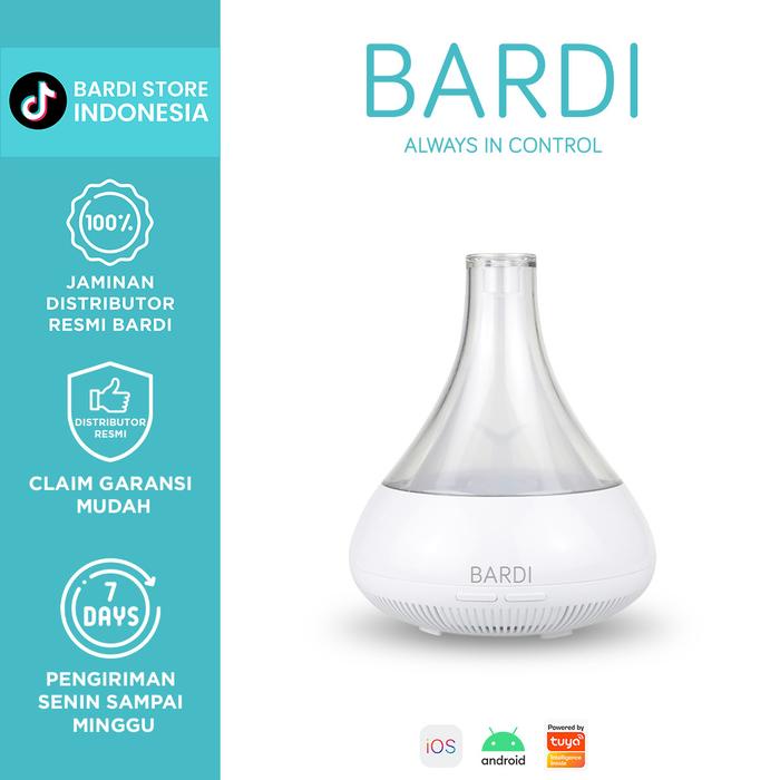 Bardi Smart Aroma Diffuser Bluetooth Dengan Lampu Tidur Rgbww Smart Humidifier