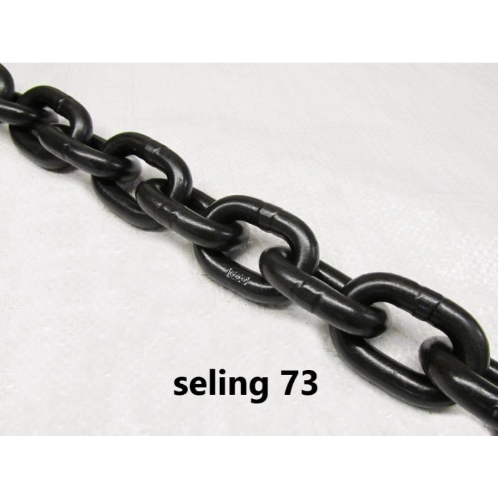 Rantai Baja G80 10mm / Chain Block 10mm / Rantai Baja HItam 10mm