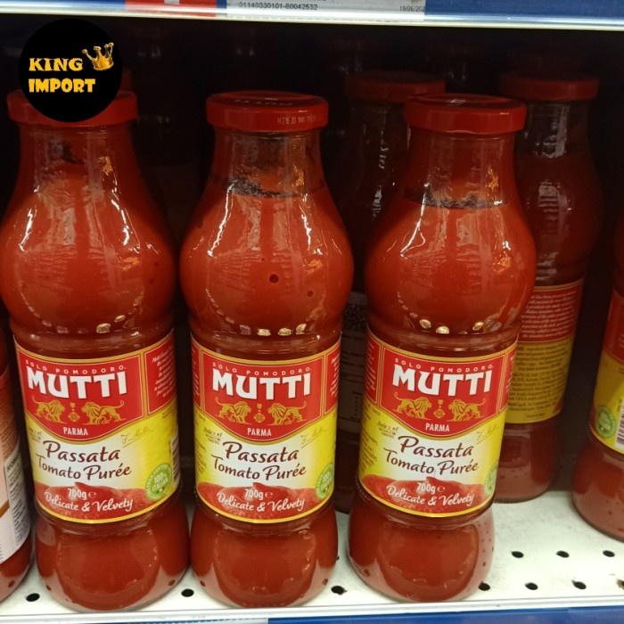 

Mutti Pure Tomato Passata 700 Gram Import Promo