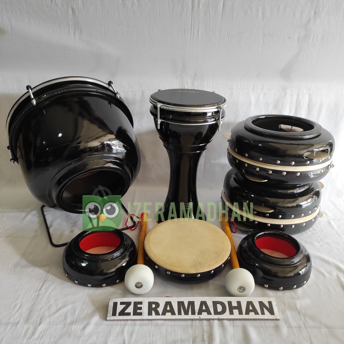 Hadroh Full Set Standar Komplit 9 Alat TERLARIS/TERMURAH/TERPOPULER