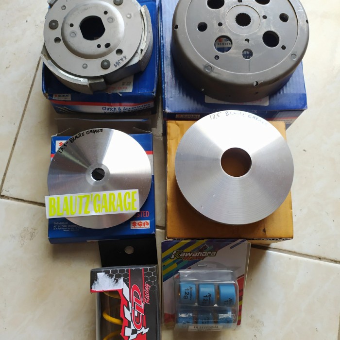 Paket Upgrade Cvt Spin 125, Skywave 125, Hayate 125
