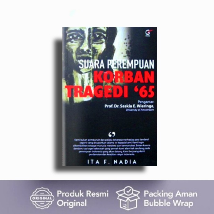 

HOT SALE! Buku Suara Perempuan Korban Tragedi '65